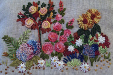 Projets personnels en broderie